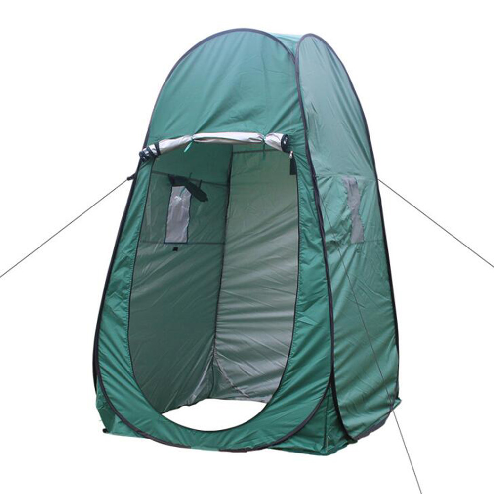 Cheap Goat Tents Outdoor Camping Automatic Tent  Camping Tents 2 Person Outdoor Toilet Shower Dressing Tent Beach Travel Kits Accessories   
